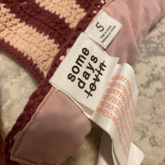 NWOT Somedays Lovin’ Revolve Crochet Bikini Top - Picture 7 of 8